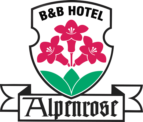 Logo des Hotel Alpenrose beim Ballenberg