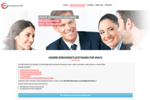 Webseite für Swiss-Bulgarien Services AG